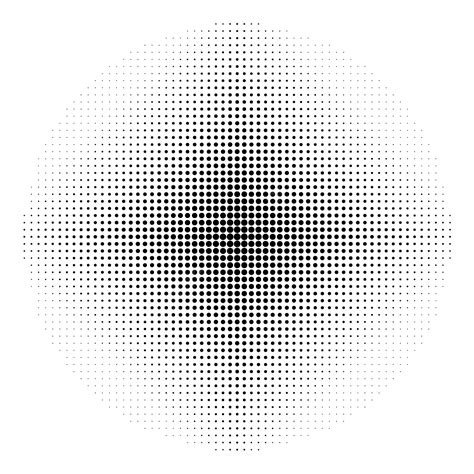 Dots Halftone Vector Illustration, Dots, Halftone, Decoration PNG and Vector with Transparent ...