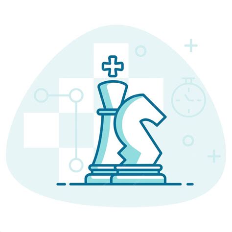 Premium Vector | Chess strategy vector concept Template for Chess ...