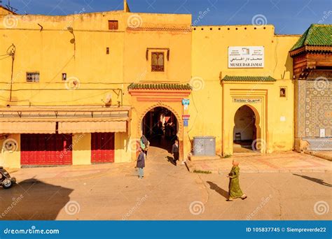 Meknes, Morocco editorial image. Image of daylight, gate - 105837745