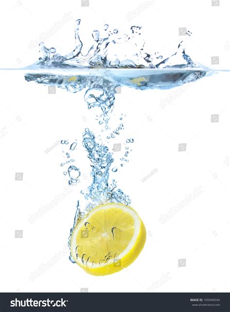 Lemon Water Splash Tasty Healthy Food Stock Photo 105949544 | Shutterstock