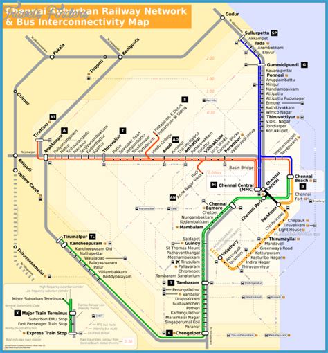 Chennai Subway Map - TravelsFinders.Com