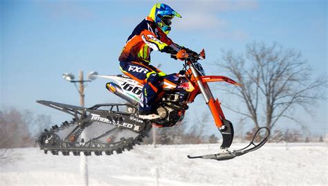 Timbersleds Shine at the Qualifier Snow BikeCross Race