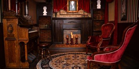 At-Home Imagineering: Creating a Haunted Mansion inspired basement that's to die for - Inside ...