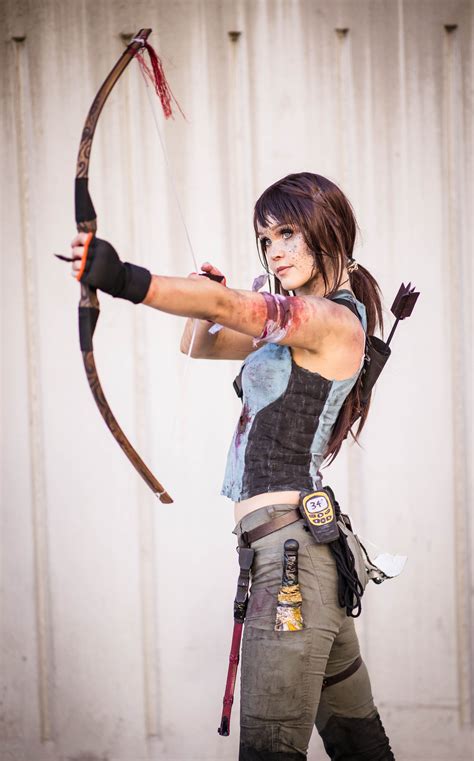 Lara Croft from Shadow of the Tomb Raider, Cosplay made and modelled by ...