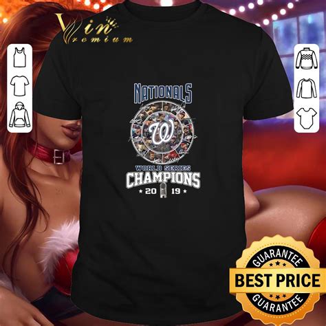 Original Nationals Signatures World Series Champions 2019 shirt, hoodie ...