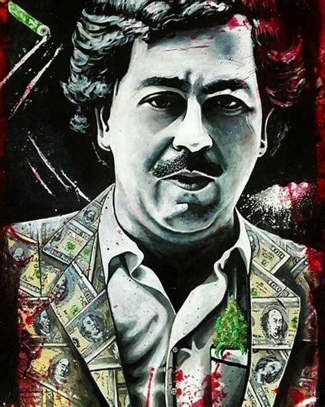 Don Pablo Emilio Escobar gaviria Painting by Yaroslav Vatsyk | Saatchi Art