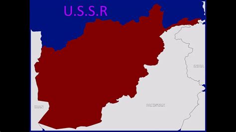 Soviet–Afghan War (1979-1989)[MAP][NOT REALİSTİC VİDEO] - YouTube