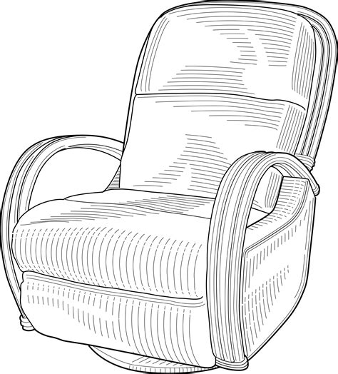 Clipart - Lounge Chair