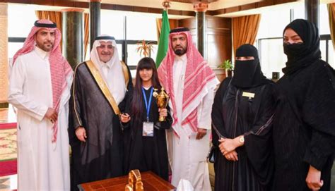 Tabuk governor honors Saudi student for top two finish in international ...