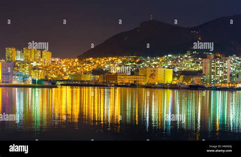 busan night view Stock Photo - Alamy