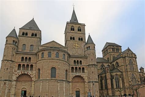 Trier Cathedral, Germany stock photo. Image of building - 107558496