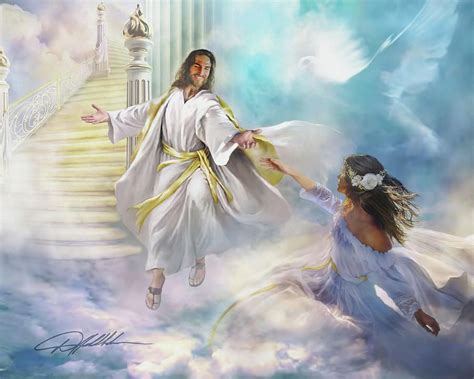 Coming Home Painting by Danny Hahlbohm in 2020 | Bride of christ, Jesus artwork, Pictures of ...