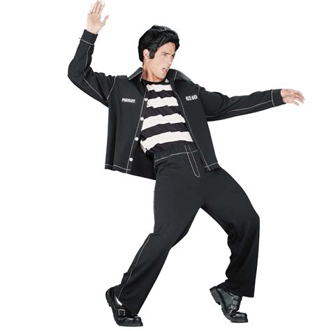 Elvis Presley Jailhouse Rock Adult Costume - SpicyLegs.com