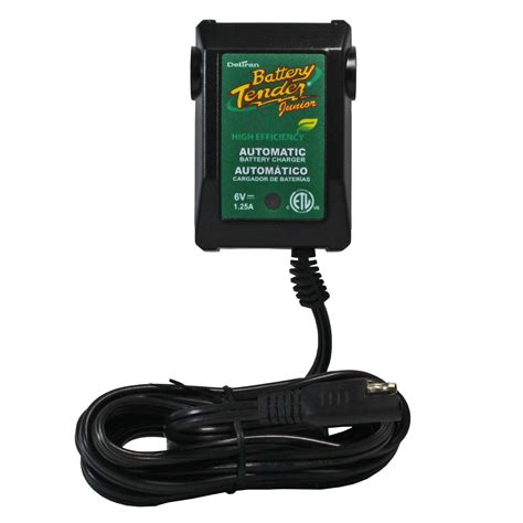 Battery Tender Junior 6 Volt, 1.25 Amp High Efficiency Charger ...