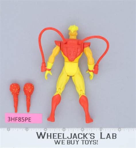 Pyro 100% Complete The Uncanny X-Men X-Force 1994 Toybiz Vintage Action Figure - Wheeljack's Lab