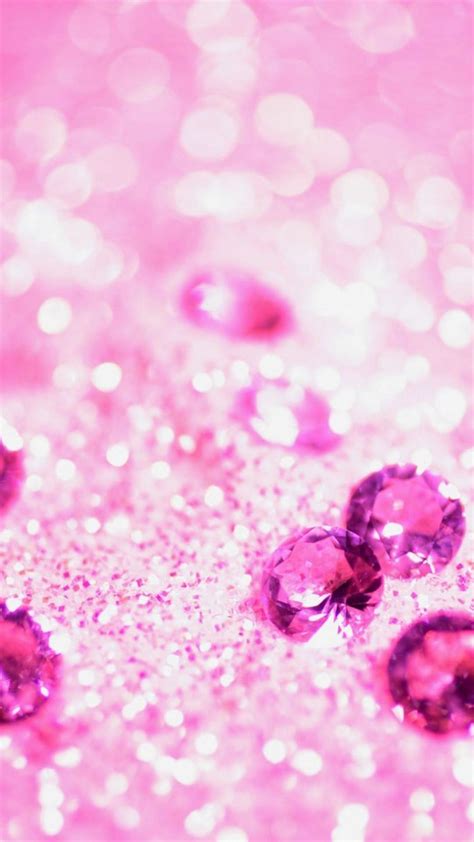 Hình nền iPhone hạt nhũ hồng - Top Những Hình Ảnh Đẹp