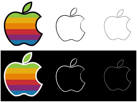 Apple Logo Vector by ooredroxoo on DeviantArt