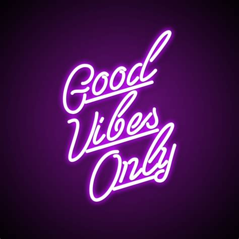 You only live once so it's time to spread happiness with the Good Vibes Only neon light. It will ...