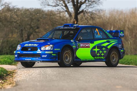 2004年ラリージャパン優勝車のインプレッサWRC2004がオークション出品 – RALLYPLUS.NET ラリープラス