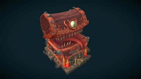 Mimic Chest - 3D model by Loicdigitalart [94ff717] - Sketchfab