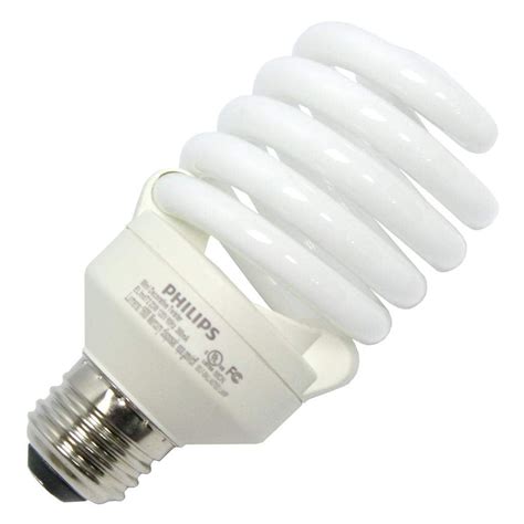 Philips Lighting 414052 EL/mdTQS T2 Energy Saver Compact Fluorescent Lamp 23 Watt E26 Medium ...