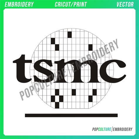 Tsmc Logo - Official Logo for Embroidery & Vector • Pop Culture ...