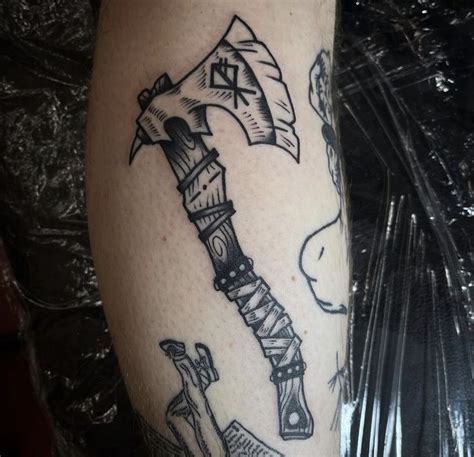 Viking Axe Tattoo in 2022 | Axe tattoo, Viking tattoos, Norse tattoo