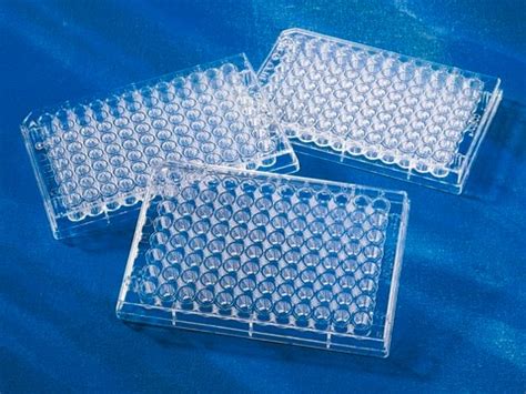 Corning® 96 Well Microplate With Generic Barcode V-bottom clear, polystyrene, bag of 25 ×, non ...