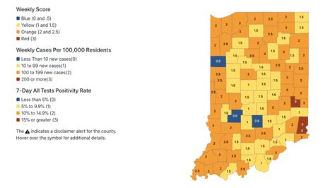 53 Indiana Counties Labeled Higher-Risk For COVID-19 Spread