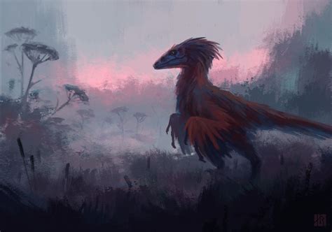 ArtStation - Utahraptor, William Gozak | Dinosaur pictures, Prehistoric ...