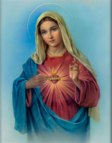 Immaculate Heart Of Mary Wallpaper