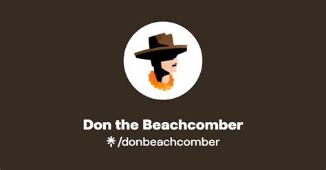 Don the Beachcomber | Linktree