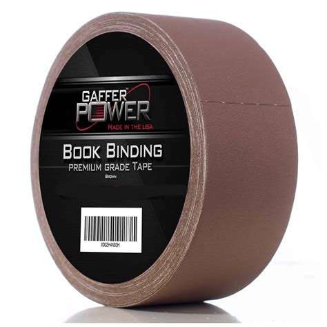 Bookbinding Tape | Cloth Book Repair Tape | Brown | USA Quality | 2 in ...