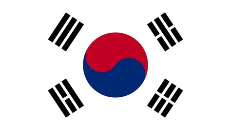 Bandera e Himno Nacional de Corea del Sur - Flag and National Anthem of South Korea - YouTube