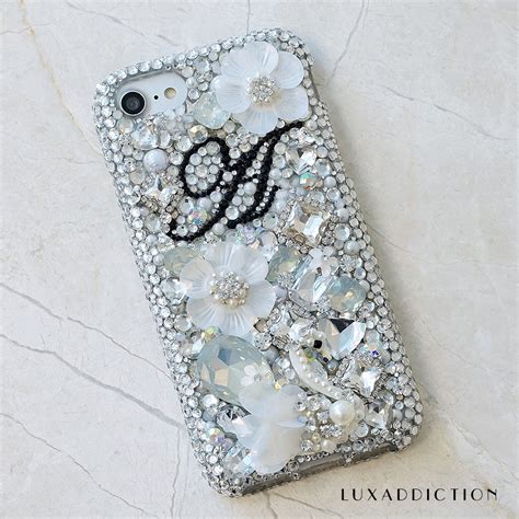 Personalized bling cases handmade with crystals from Swarovski ...