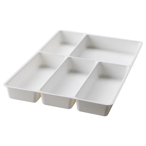 STÖDJA cutlery tray, white, 31x50 cm - IKEA