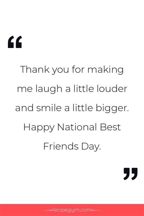 30 National Best Friends Day [year] Quotes - Recipe Gym