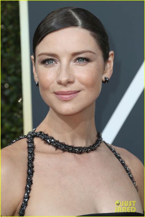 Caitriona Balfe Stuns in Black Dress at Golden Globes 2018: Photo ...