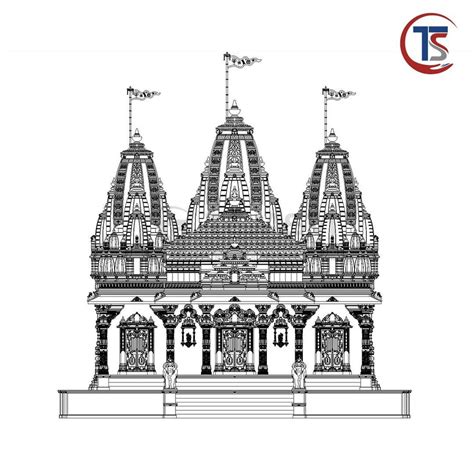 Dhrangadhra Sand Stone Temple Architect / Temple Construction Services ...