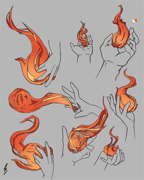 Reddit - drawing - Practicing my comic Flames (reference used for the ...