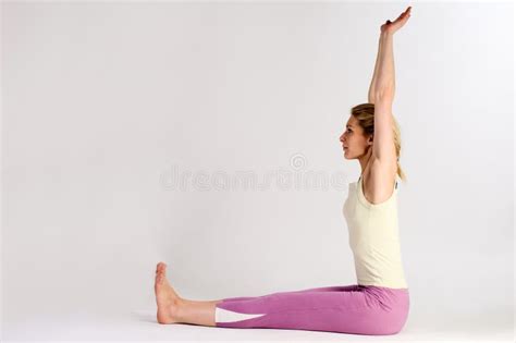 Yoga arms high up stock photo. Image of healthy, stretching - 12921944