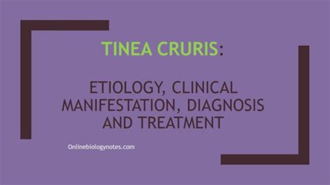 Tinea Cruris Diagnosis