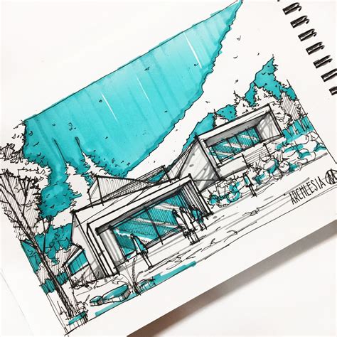 Architectural sketch