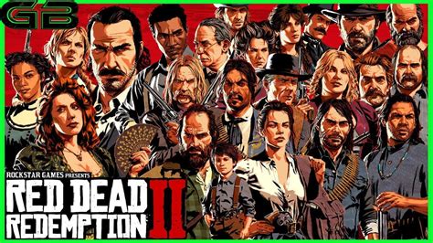 Red Dead Redemption 2 - Character Posters - YouTube