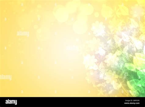 Abstract yellow spring or summer flower background. Abstract flower background with beautiful ...