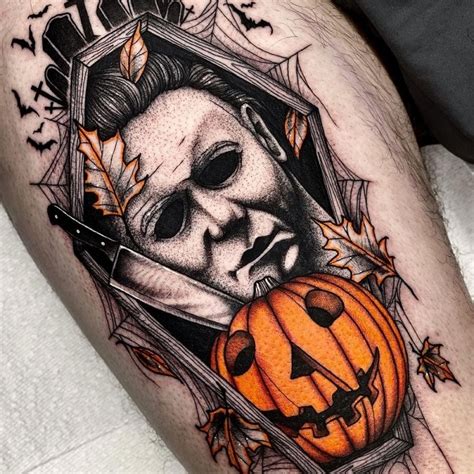 Share more than 73 michael myers face tattoo - in.eteachers