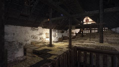 Barn interior, done right. : r/Minecraft