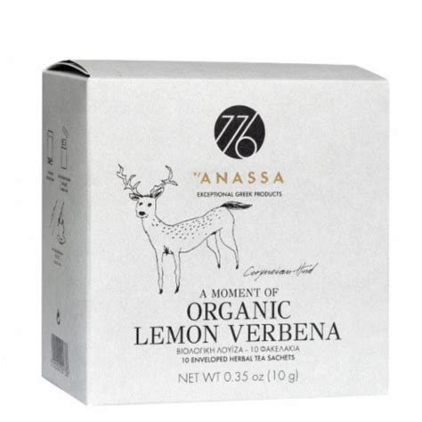 776 Deluxe Organic Lemon Verbena Enveloped (10 Tea Bags), 1 - Kroger