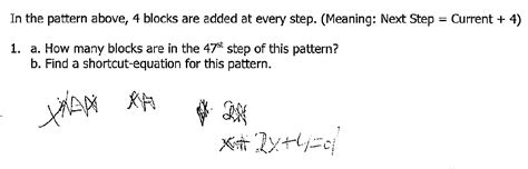 Visual Patterns – Math Mistakes