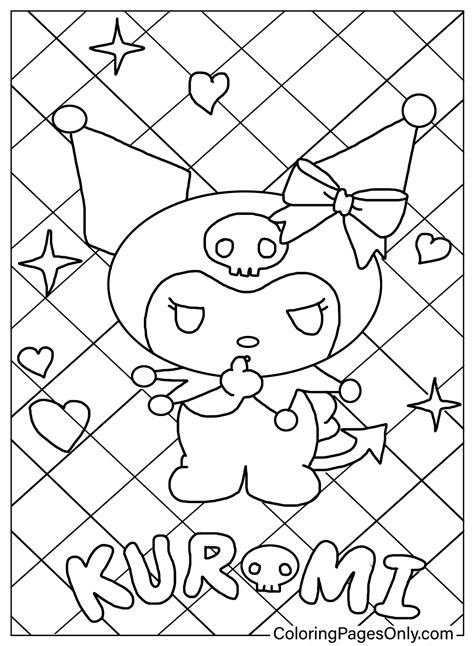 Kuromi Coloring Pages Free Printable Kuromi Coloring - vrogue.co